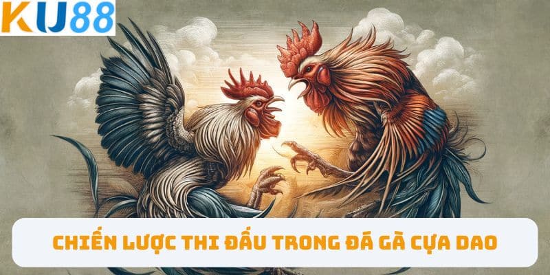 Chiến lược thi đấu trong đá gà cựa dao